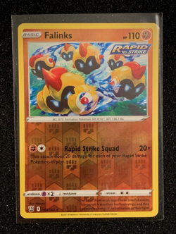 2021 Pokemon Sword & Shield: Battle Styles - 83/163 - FALINKS - rare; rev. HOLO - Image 1