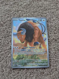 Tauros - Pokemon TCG ME04: Chaos Rising 096 Illustration Rare Pack Fresh NM - Image 1