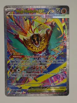 Mega Hawlucha ex 283/217 SIR Pokemon Ascended Heroes NM Near Mint - Image 1