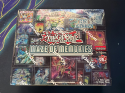 Yu-Gi-Oh Maze of Memories 1st Edition Sealed Booster Box Konami - Image 1