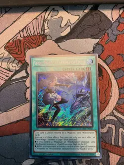 Yu-Gi-Oh!-Verre Magic Lacrima of Light-Secret Rare 1st Edition-BLMM-EN046 - Image 1