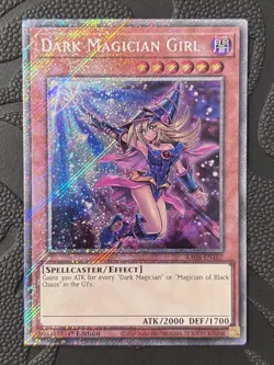 Dark Magician Girl RA04-EN107 Platinum Secret Rare 1st Ed (2) - Image 1