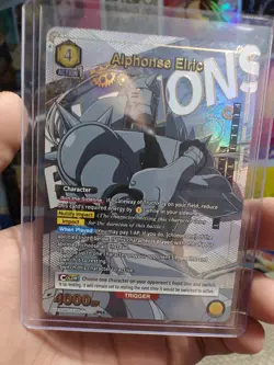 Union Arena Alphonse Elric Action SR Foil UE09BT/FMA-1-004 Cost 4 - Image 1