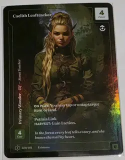 Wonders of the First-Caelith Leaftracker-Existence-Formless Foil 239/401 - Image 1