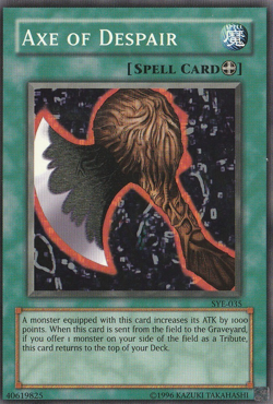 YUGIOH Axe of Despair Starter Deck: Yugi Evolution SYE-035 Common Unlimited HP - Image 1