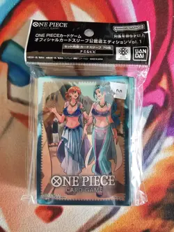 Nami & Vivi One Piece Card Game (70 Sleeves) BANDAI - Image 1