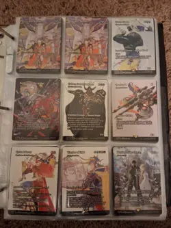 Lot Of 41 Magic The Gathering Final Fantasy Cards (FCA) 2 Foils - Image 1
