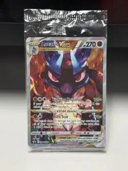 Pokemon SEALED Lucario VSTAR SWSH291 SWSH: Sword & Shield Promo Cards Holo - Image 1