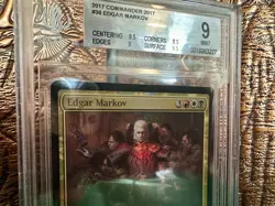 Edgar Markov Foil - MTG - Commander 2017 - Mint. BGS 9 and Very Low POP. - Image 3