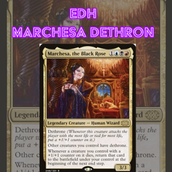 EDH - Marchesa Dethrone, MTG Commander Deck, Bracket 2 - Image 1