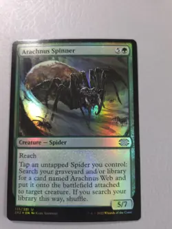 MRG - Arachnus Spinner - Double Masters 2022 - Foil - U - 135 - NM - Image 1