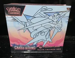 Pokemon TCG: Chaos Rising Pokemon Center Elite Trainer Box ETB - New Sealed - Image 1