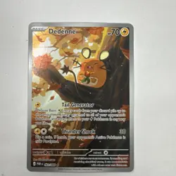 Pokemon Dedenne 093/088 Illustration Rare Me03: Perfect Order Full Art NM+ - Image 1