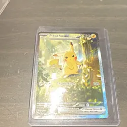 Pikachu ex 276/217 Crown Zenith Secret Rare Full Art Holo Pokemon TCG - Image 3
