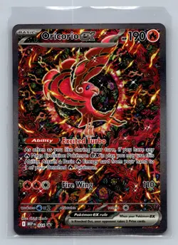 Oricorio ex 024 Holo Promo ME: Mega Evolution Promo Pokemon Near Mint - Image 1