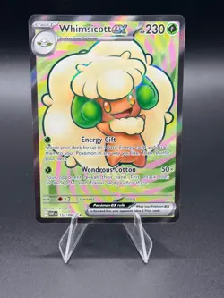 Pokemon SV: White Flare Whimsicott ex - 157/086 NM - Image 1