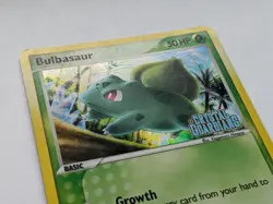 2006 Pokemon EX Crystal Guardians #46 Bulbasaur - Stamped Reverse Holo Foil - Image 4