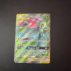 Pokemon TCG SM-Team Up Celebi & Venusaur GX TAG TEAM Full Art Holo UR 159/181 - Image 1