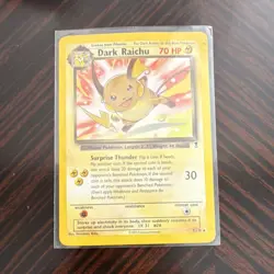 Pokemon Dark Raichu 7/110 Legendary Collection Holo Rare 70 HP - Image 1