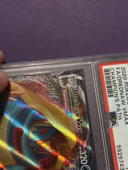 Pokemon Drednaw VMAX Champion's Path Ultra Rare Holo PSA 10 015/073 - Image 2