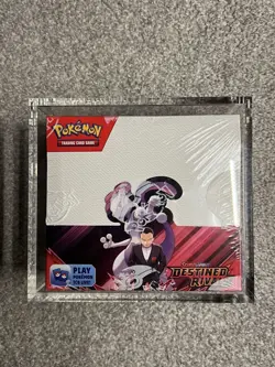 Pokemon SV10 Destined Rivals English Booster Boxes Sealed w/Acrylic - Image 2