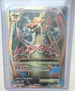 Pokemon TCG M Charizard EX Ultra Rare Holo 13/108 Evolutions Mega 220 HP - Image 1