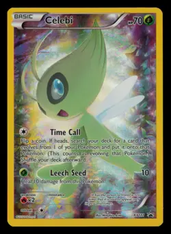 Celebi XY111 Holo Promo XY Promo Pokemon Near Mint - Image 1