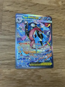 Mega Greninja EX 116/086 SIR Chaos Rising Special Illustration Rare Pokemon NM/M - Image 2