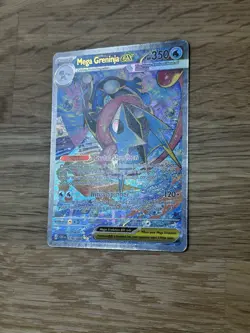 Mega Greninja EX 116/086 SIR Chaos Rising Special Illustration Rare Pokemon NM/M - Image 3