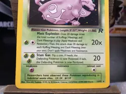 Dark Weezing 14/82 Team Rocket Holo - Image 3