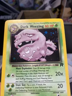 Dark Weezing 14/82 Team Rocket Holo - Image 4