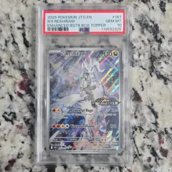 Pokemon N's Reshiram Illustration Rare 167/159 Journey Together Holo PSA 10 - Image 1