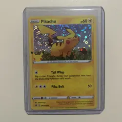 Pikachu SWSH039 Holo Promo Sword & Shield Promo Pokemon Near Mint - Image 1