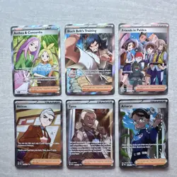 Pokemon TCG Trainer Supporter Ultra Rare Full Art English Lot of 6 - Image 1