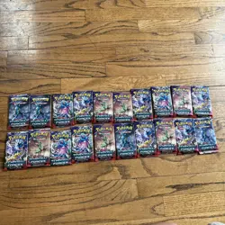 Pokemon TCG Temporal Forces Booster Pack Lot of 20– New Factory Sealed - Image 1