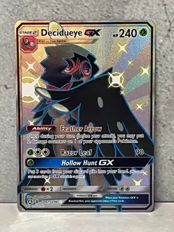 Pokemon Hidden Fates Shiny Vault Decidueye GX SV47/SV94 (Mint) invA - Image 1
