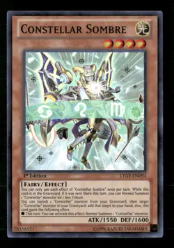 Lord of the Tachyon Galaxy #LTGY-EN093 Constellar Sombre 1st Edition Super Rare - Image 1