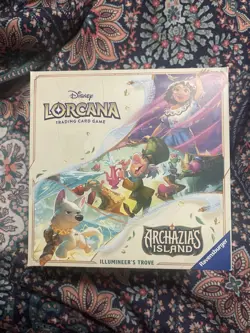 Archazia’s Island Illumineer’s Trove Disney Lorcana TCG Sealed New 8 Boosters - Image 1