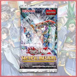 YuGiOh TACTICAL MASTERS PACK BOOSTER (7 Cards) TAMA FACTORY SEALED🔥 - Image 1