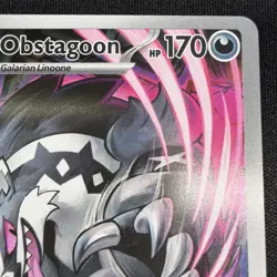 Pokemon TCG Galarian Obstagoon 245/217 Ascended Heroes Card Illustration Rare NM - Image 3