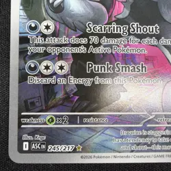 Pokemon TCG Galarian Obstagoon 245/217 Ascended Heroes Card Illustration Rare NM - Image 5