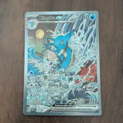 Pokemon Kingdra EX 131 Black Star Promos TCG Card Holo Foil - Image 1