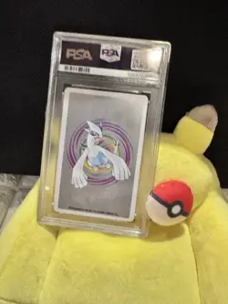 2000 POKEMON SILVER VERSION PLAYING CARDS 198 MURKROW 10 OF SPADES PSA10 - Image 4