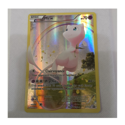 Pokemon TCG Mew Holo Promo Card XY XY110 70 HP Basic English - Image 1
