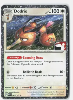 Dodrio Prize Pack Series Cards Rare 085/165 NM - Image 1
