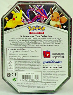 POKEMON TRADING CARD GAME, ETERNATUS TIN. Collector Gift - Image 2