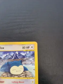 snorlax 100/144 Skyridge Wotc Pokemon Card Non Holo - Image 3