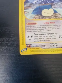 snorlax 100/144 Skyridge Wotc Pokemon Card Non Holo - Image 5