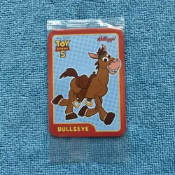 Kelloggs Toy Story 5 Trading Card 2 Pack Buzz Lightyear Bullseye Pixar Disney NM - Image 2
