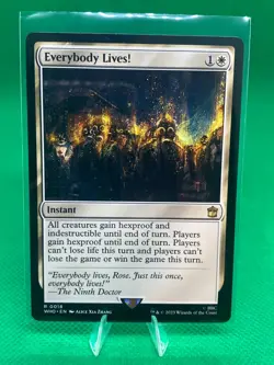 MTG - EVERYBODY LIVES! - Doctor Who (R) - Image 1